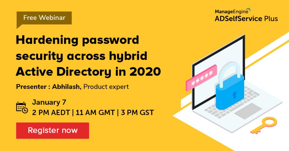 [Webinar] Tăng cường bảo mật mật khẩu trên toàn hệ thống Active Directory vào năm 2020